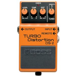 Pedal de efecto Boss Turbo Distortion DS2