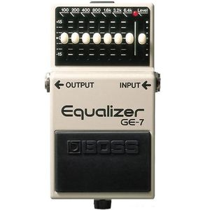 Pedal ecualizador Boss para guitarra GE7