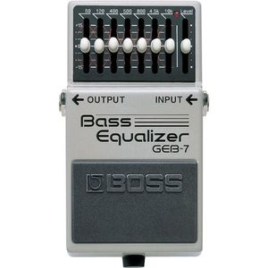 Pedal ecualizador Boss para bajo GEB7