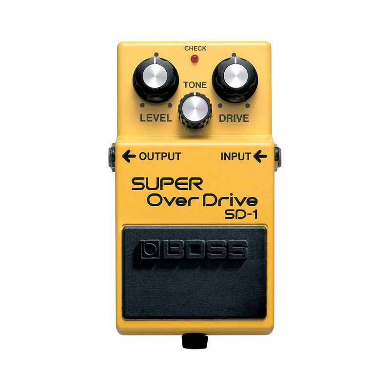 Boss SD-1 Super Overdrive Pedal - 配信機器・PA機器・レコーディング機器