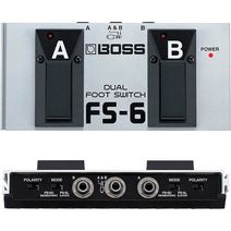 Pedal switch Boss FS6 doble