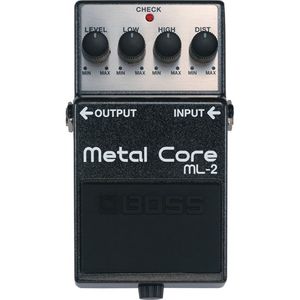 Pedal de efecto Boss ML2 Metal Core