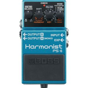 Pedal de efecto Boss PS6 Harmonist