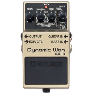 Pedal de efecto Boss AW3 auto wha