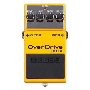 Pedal de efecto para guitarra Boss Overdrive/Distorsión OD1X