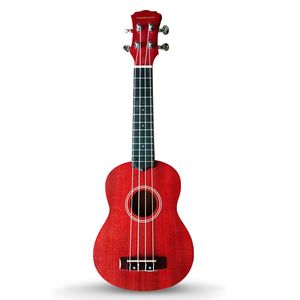 Ukelele acústico soprano Freeman KU-SRD/B - color Rojo Satín
