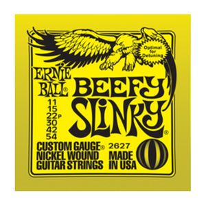 Cuerdas guitarra eléctrica Ernie Ball P02627 BEEFY SLINKY