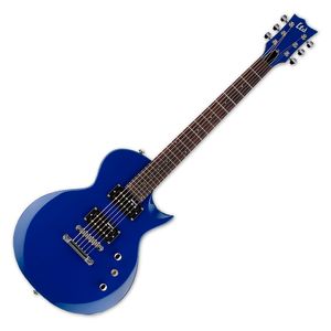 Guitarra eléctrica Ltd EC10 - color blue - incluye funda