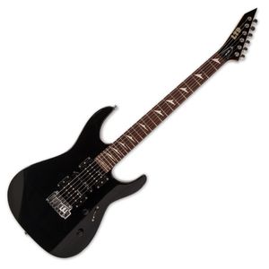 Guitarra eléctrica Ltd LXMT130BLK - color negro