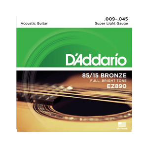 Set de cuerdas Daddario para guitarra folk EZ890 009 - 045