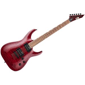 Guitarra Eléctrica Ltd MH200 QM NT STBC