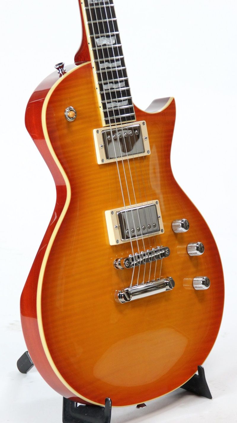 esp-e-ii-eclipse-flamed-maple-vintage-honey-burst-electric-guitar-sku-number-6seiiecfmvhb