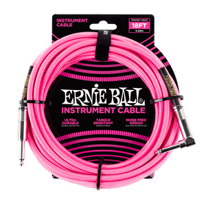Cable Instrumento Neon/Pink 5,4 Mts Ernie Ball P06083