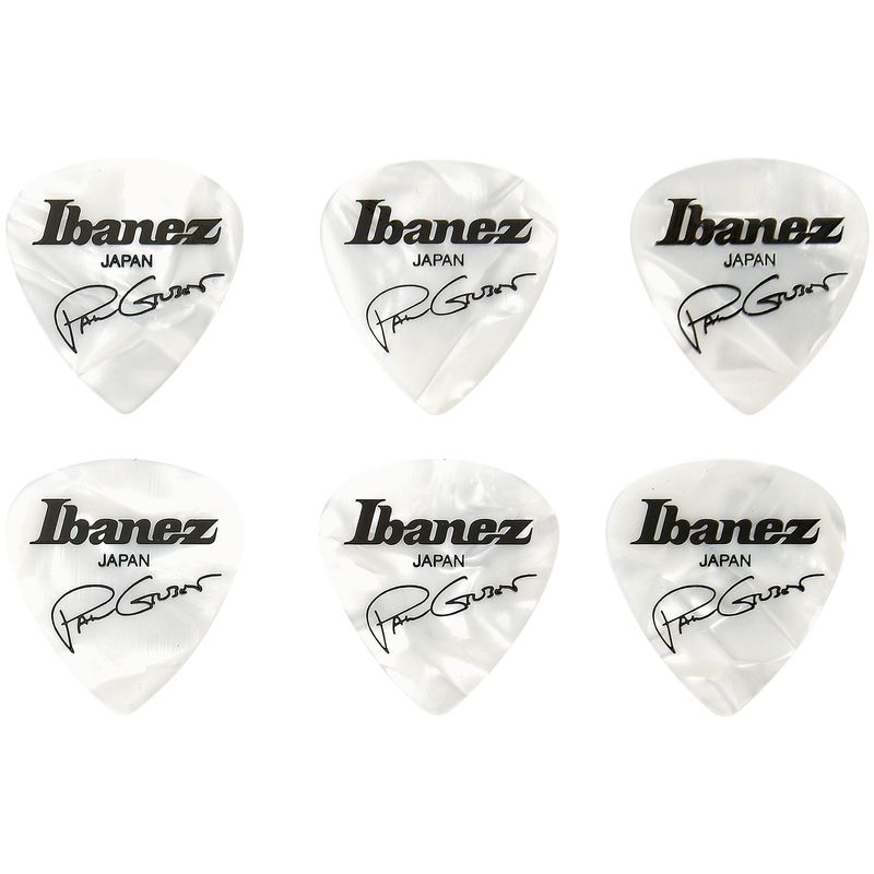 Pack Uñetas 6 Ibanez B1000PG WH