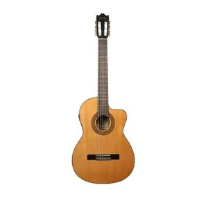 Guitarra electroacústica Ibanez GA6CE - color amber high gloss (AM)