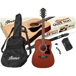 Pack de guitarra acústica Ibanez V54NJP OPN