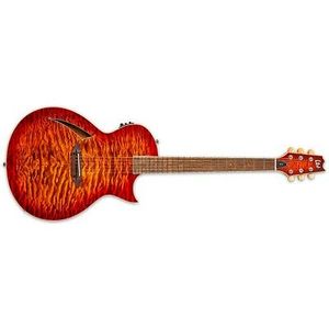 Guitarra Electroacústica Metal LTD TL6 QMTEB