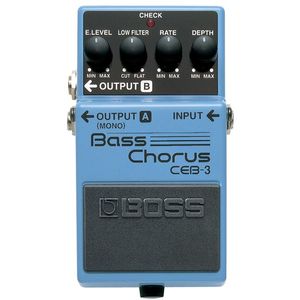 Pedal de efecto para bajo Boss CEB-3 - chorus