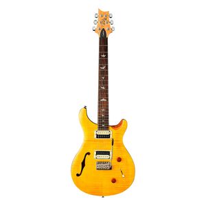 Guitarra eléctrica PRS SE Custom 22 Semi-Hollow - color Amarillo Santana
