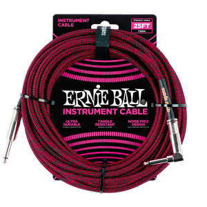 Cable Instrumento Blk/Red 7,5 M Ernie Ball P06062