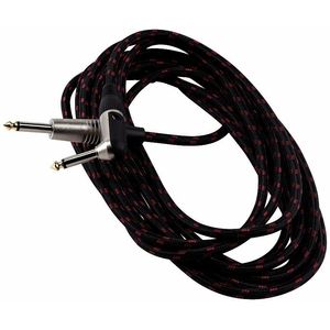 Cable para instrumento Rockcable RCL30256TC 6 metros - color negro - conector en ángulo recto