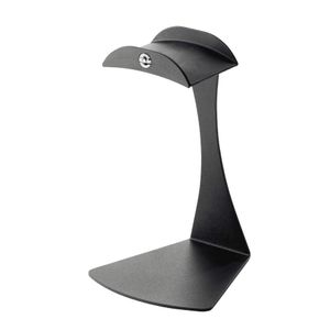 Soporte de sobremesa K&M para audífonos 16075-000-56 BK
