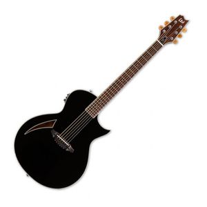 Guitarra electroacústica LTD Cuerdas de Metal TL6 - Negro