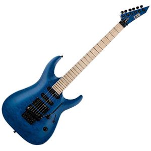 Guitarra eléctrica Ltd MH203 QM STB STBL