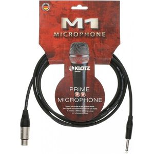 Cable de audio Klotz M1FS1K0500 - XLR hembra - jack TRS - 5 metros