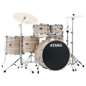 Set de Batería Tama Imperialstar IE62H6W - color Natural Zebrawood Wrap (NZW)