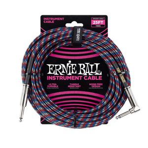 Cable para instrumento Ernie Ball P06063 7.5 mts - Multicolor
