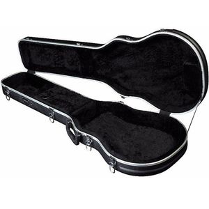 Case Rockcase para guitarra LP RCABS10404 B/4 curvo - color negro