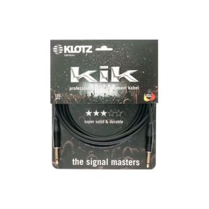 Cable profesional para instrumento con jack metálico Klotz KIKKG