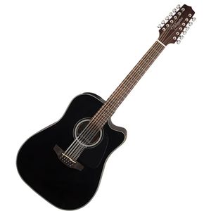 Guitarra electroacústica Takamine GD30CE-12 - con cutaway - 12 cuerdas - color negro