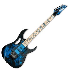 Guitarra eléctrica Ibanez JEM77P Signature Steve Vai - Blue Floral Pattern