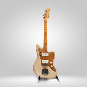 Guitarra eléctrica Squier Jazzmaster Gold Edition 40th Anniversary SDSD SEMINUEVO