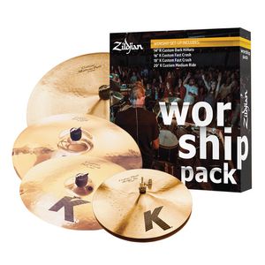 Pack de platillos Zildjian K Custom Worship