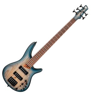 Bajo eléctrico Ibanez SR605E - Cosmic Blue Starburst Flat