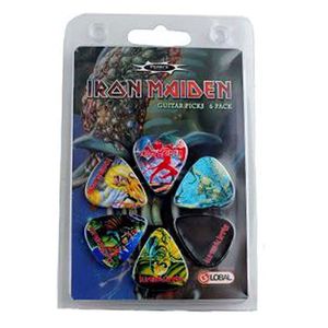 Pack de 6 uñetas Perri's Leathers Iron Maiden LP-INM1