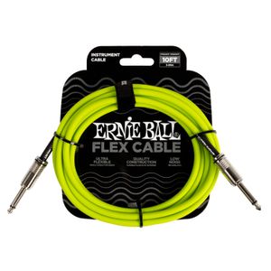 Cable de instrumento Ernie Ball P06414 color verde