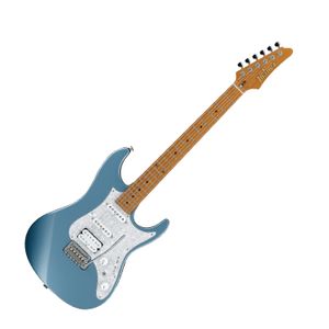 Guitarra Eléctrica Ibanez Prestige AZ2204 color Azul Hielo Metalico