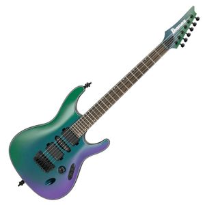 Guitarra eléctrica Ibanez S671ALB Axion label - Blue Chameleon