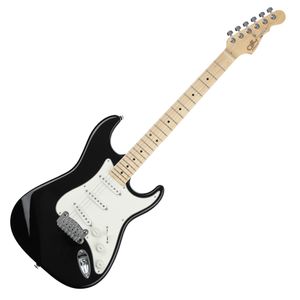 Guitarra eléctrica G&L S-500 Jet Black MN