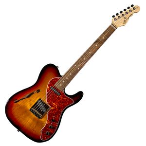 Guitarra eléctrica G&L Asat Classic Thinline 3 tone sunburst RWN