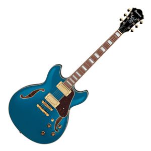 Guitarra eléctrica Ibanez Semi-Hollow AS73G - Prussian Blue Metallic