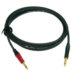 Cable de instrumento Klotz TI-0300PSP jack 1/4 pulgada con silenciador - 3 metros
