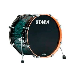 Bombo Tama Starclassic Performer 18x14" - Molten Steel Blue Burst