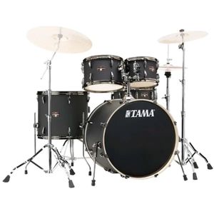 Batería acústica Tama Imperialstar IP52H6WBN - Blacked Out Black Black Nickel Hardware