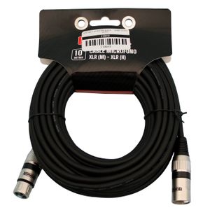 Cable de micrófono Aurax XLR 10 metros