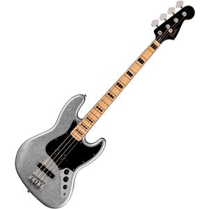 Bajo eléctrico Fender Mikey Way Jazz Bass Silver Sparkle Seminuevo